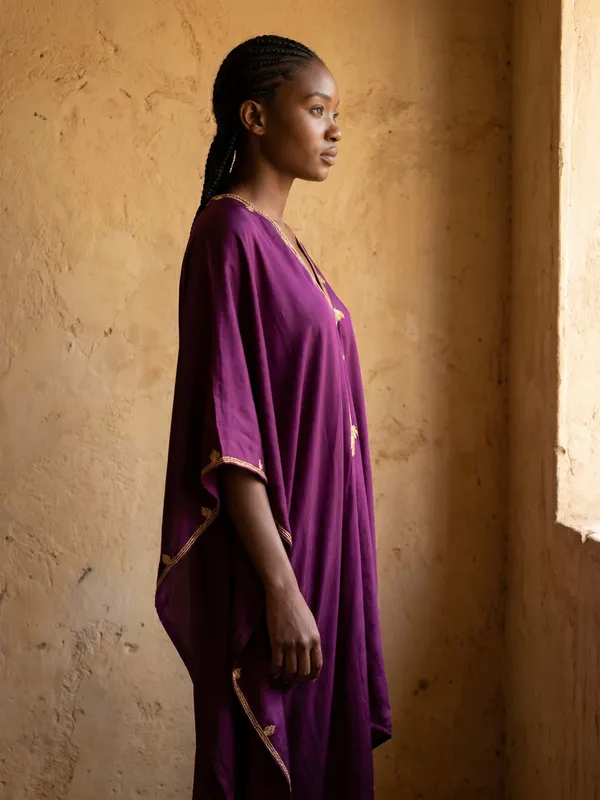Caftan violet