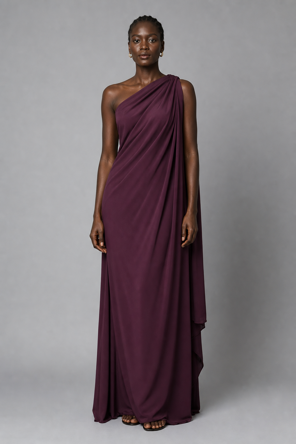 Robe drapée