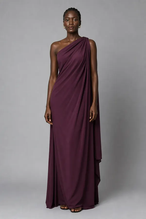 Robe drapée