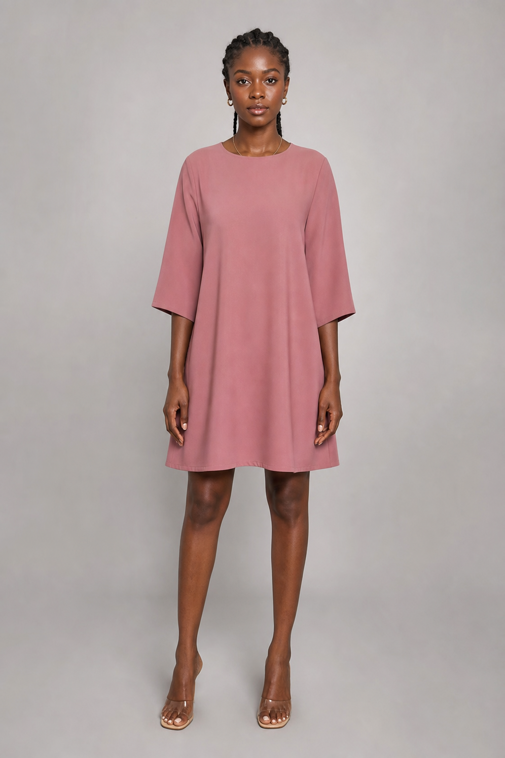 Caftan court femme