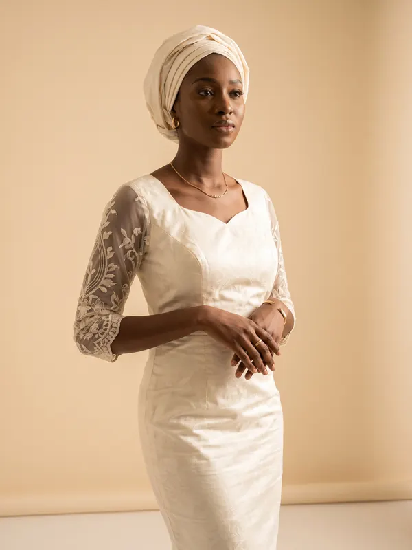 Robe en dentelle