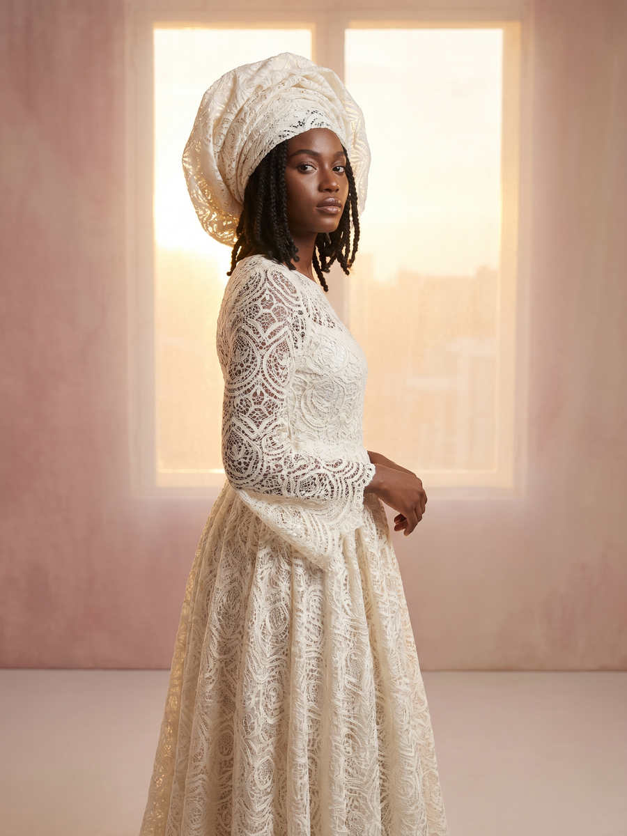 Boubou ample brodé