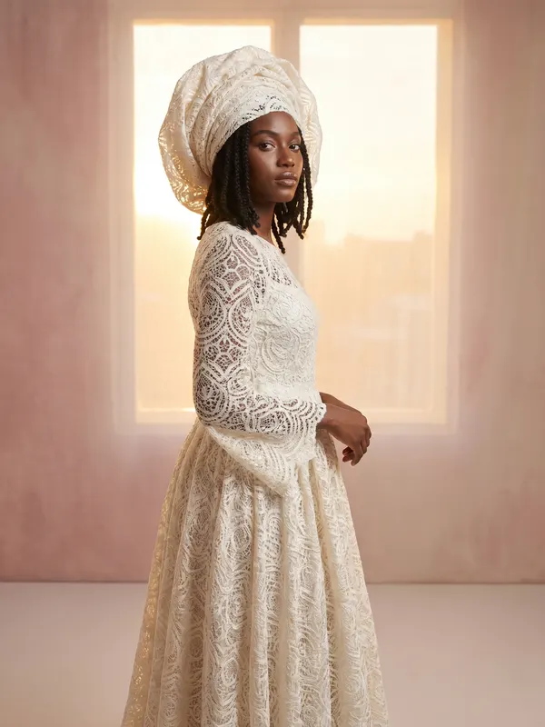 Boubou ample brodé